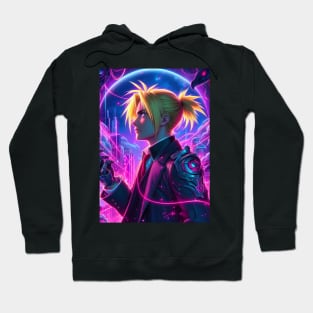 Edward elric neon Hoodie